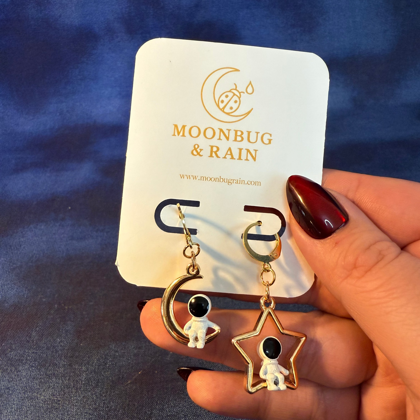 Star and Moon Astronaut