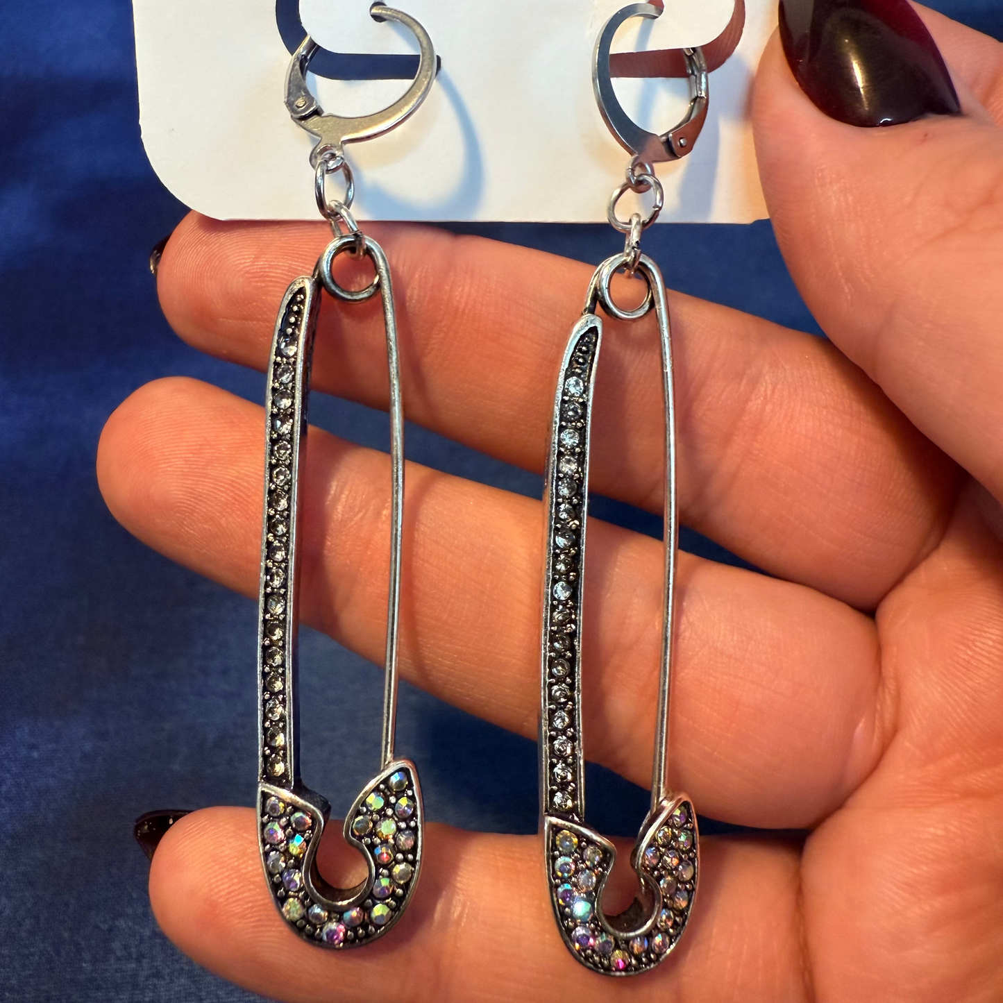 Bejewelled Safety Pins