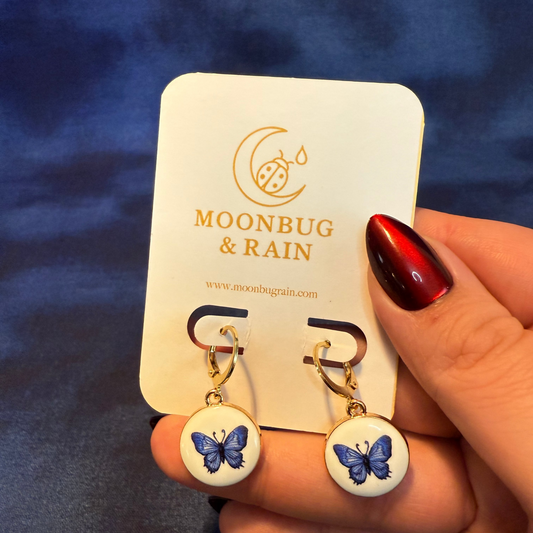 Enamel Butterfly discs