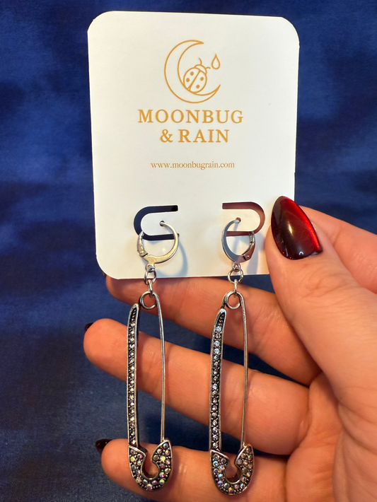 Bejewelled Safety Pins